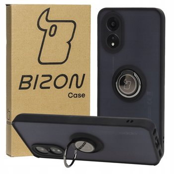 Etui Bizon Case Hybrid Ring do Oppo A38 4G, czarne - Bizon