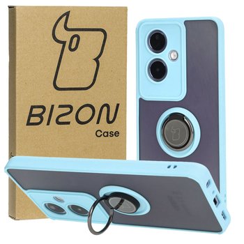 Etui Bizon Case Hybrid Ring do Oppo A79 5G, błękitne - Bizon