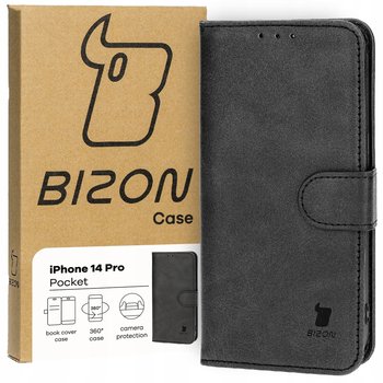 Etui Bizon Case Pocket do Apple iPhone 14 Pro, czarne - Bizon