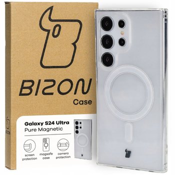 Etui Bizon Case Pure Magnetic do Galaxy S24 Ultra, przezroczyste - Bizon