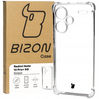 Etui Bizon Case Salpa do Xiaomi Redmi Note 13 Pro+ 5G, przezroczyste - Bizon