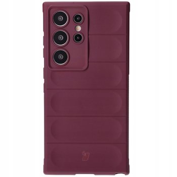 Etui Bizon Case Tur do Galaxy S24 Ultra, ciemnofioletowe - Bizon