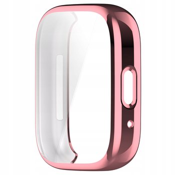 Etui Bizon Case Watch Felipe do Xiaomi Redmi Watch 3 Active, różowe - Bizon