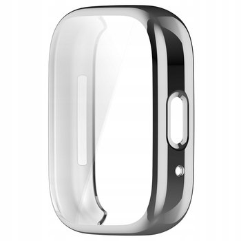 Etui Bizon Case Watch Felipe do Xiaomi Redmi Watch 3 Active, srebrne - Bizon