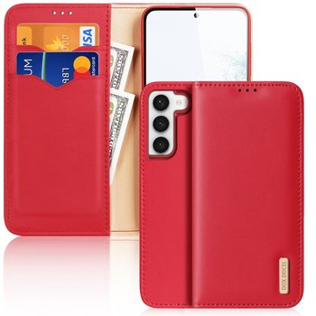 Etui Braders blokada RFID do Samsung Galaxy S23+ czerwone - Braders