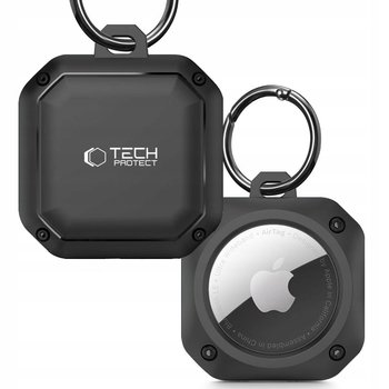 Etui / brelok Tech-Protect Rough Pro do Apple AirTag, czarne - TECH-PROTECT