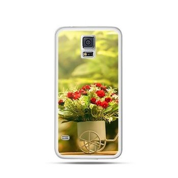 Etui, bukiet kwiatów, Samsung GALAXY S5 - EtuiStudio