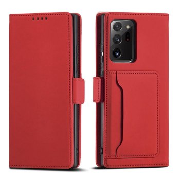 Etui Card Braders Case Do Samsung Galaxy S22 Ultra Czerwony - Braders