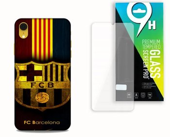 Etui Case Do Apple Iphone Xr + Szkło Hartowane- Wzór Fc Barcelona Kluby - Inny producent