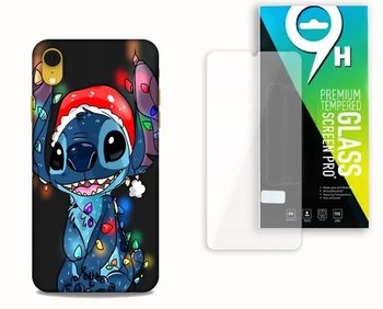 Etui Case Do Apple Iphone Xr + Szkło Hartowane- Wzór Święta Prezenty Stitch - Inny producent