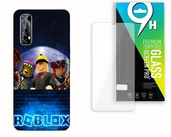 Etui Case Do Huawei P Smart 2021 + Szkło Hartowane - Roblox Game Gry - Inny producent