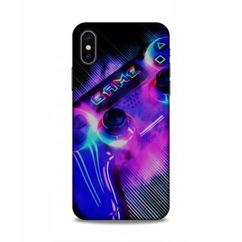 ETUI CASE DO IPHONE X / XS - APPLE X / XS DO WYBORU WZÓR GAME PAD PLAY GRY NAJNOWSZA WERSJA_6-stitch czarny_ WZÓR NR . 309 - Inny producent