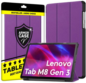 Etui case do Lenovo Tab M8 gen 3 8.0" TB-8506X TB-8506F TB-8506FS TB-8506XS ZA880090PL | fioletowy - Armor Case