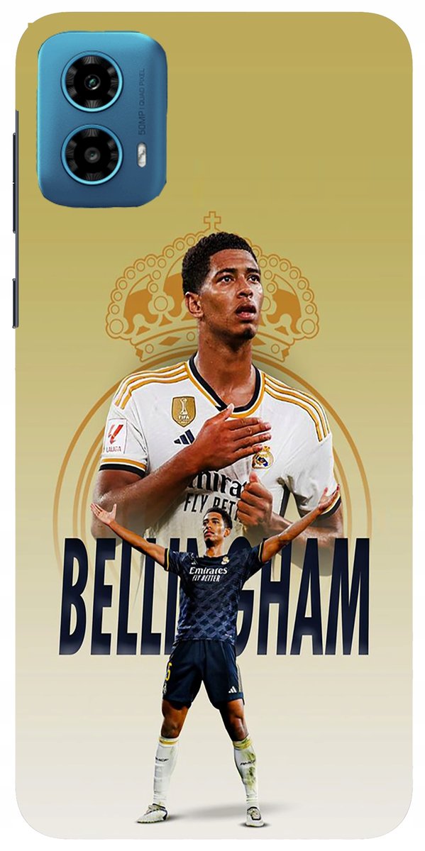 ETUI CASE DO MOTOROLA G34 5G -NEYMAR RONALDO VINICIUS BELLINGHAM ...