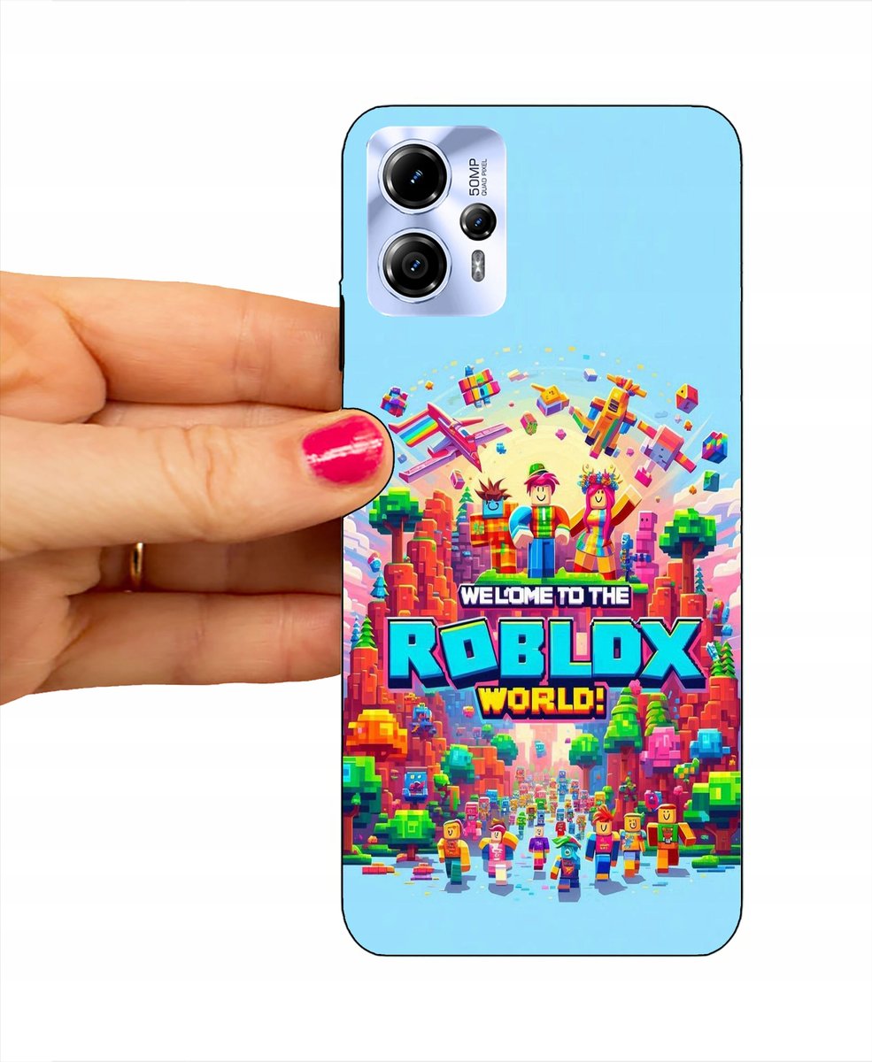 ETUI CASE DO MOTOROLA MOTO G13- ROBLOX MARIO FNAF GAME PAD - Inna marka ...