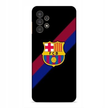 Etui Case Do Samsung Galaxy A13 4G - Szeroki Wybór Wzorów Barcelona Kluby Najnowsza Wersja_6-Stitch Czarny_ Wzór Nr . 367 - Inny producent