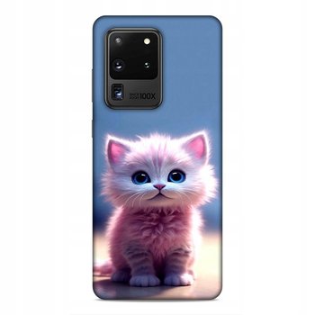 ETUI CASE DO SAMSUNG GALAXY S20 ULTRA - DUŻO WZORÓW WYBÓR KOTEK KOTKI PUPIL NAJNOWSZA WERSJA_6-stitch czarny_ WZÓR NR . 397 - Inny producent