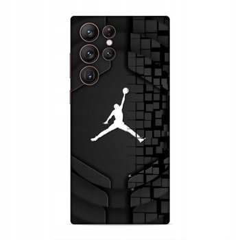 ETUI CASE DO SAMSUNG GALAXY S22 ULTRA - DUŻO WZORÓW WYBÓR JORDAN MJ 23 NBA NAJNOWSZA WERSJA_6-stitch czarny_ WZÓR NR . 312 - Inny producent