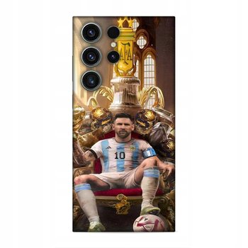 ETUI CASE DO SAMSUNG GALAXY S23 ULTRA - DUŻY WYBÓR WZORÓW MESSI ARGENTYNA NAJNOWSZA WERSJA_6-stitch czarny_ WZÓR NR . 359 - Inny producent