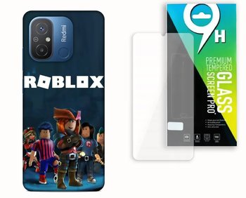 Etui Case Do Xiaomi Redmi 12C + Szkło Hartowane - Roblox Game Gry - Inny producent