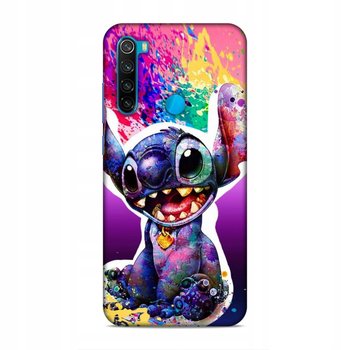 Etui Case Do Xiaomi Redmi Note 8 / Note 8 2021 - Wzory Lilo & Stitch Bajki Najnowsza Wersja_6-Stitch Czarny_ Wzór Nr . 8 - Inny producent