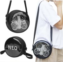 Etui Case Futerał Przezroczysty Okrągły Na drona i akcesoria do DJI NEO - Regulowana Smycz