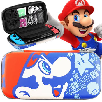 Etui case pokrowiec futerał do Nintendo Switch i Nintendo Switch OLED HAC-001 HAC-001-01 HEG-001 | Super Mario Bros - Vortex