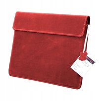 Etui Case Skóra2 Poziome Z Klapką Do Tabletu 10.5 Cali Uniwersalne Czerwone Pokrowiec Case Obudowa Futerał