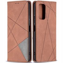 Etui Case SKÓRZANE Z KLAPKĄ Portfel Origami Pokrowiec Obudowa do Redmi Note 10 Pro