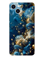 Etui Case z nadrukiem do Apple iPhone 13 mini- Kamienie liście wzorki - T56