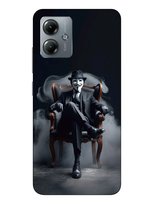 Etui Case z nadrukiem do Motorola Moto G14- Postacie straszne ogień - T182