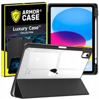 ETUI CLEAR PENCIL do Apple iPad 10 GEN 10.9 2022 CZARNY