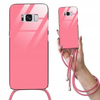 ETUI CROSSGLAM RÓŻOWY do SAMSUNG S8 Case Sznurek - Funnycase