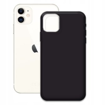 ETUI CZARNE MATOWE DO APPLE IPHONE 11 MATT CASE OBUDOWA NA TYŁ - Inny producent