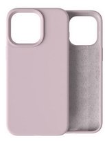 Etui D-Pro Velvet Silicone Case obudowa z mikrofibrą do iPhone 15 Pro (Różowy) D-pro