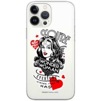 Etui DC dedykowane do Huawei P20, wzór: Wonder Woman 014 Etui częściowo przeźroczyste, oryginalne i oficjalnie licencjonowane - ERT Group