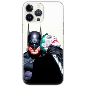 Etui DC dedykowane do Samsung J6 PLUS, wzór: Batman i Joker 001 Etui częściowo przeźroczyste, oryginalne i oficjalnie licencjonowane - ERT Group