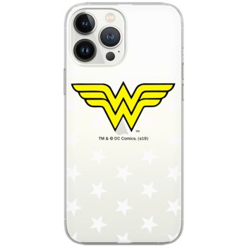 Etui DC dedykowane do Samsung S21 ULTRA, wzór: Wonder Woman 006 Etui częściowo przeźroczyste, oryginalne i oficjalnie licencjonowane - ERT Group