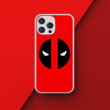 Etui Deadpool 004 Marvel Nadruk pełny Czerwony Producent: Samsung, Model: M20 - Inny producent