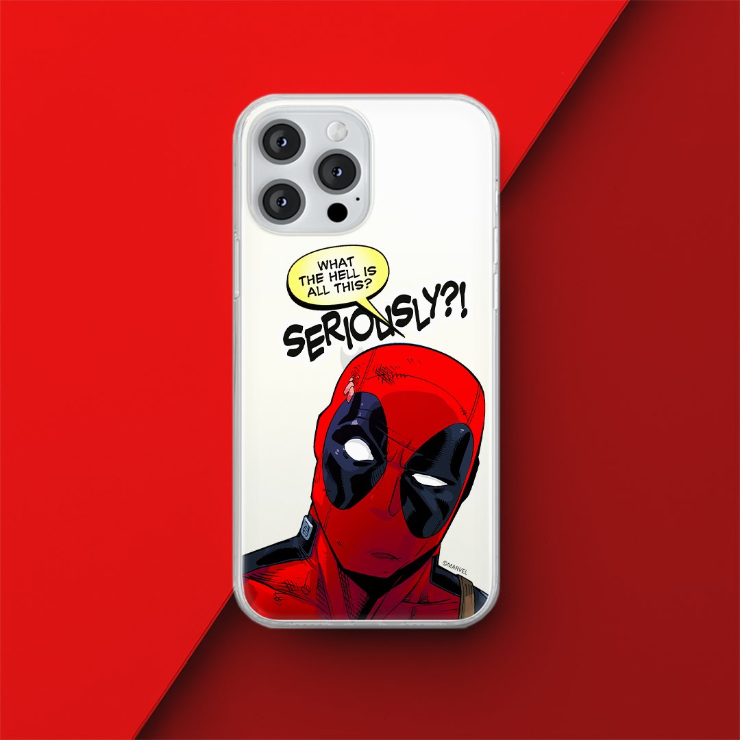 Etui Deadpool 010 Marvel Nadruk Częściowy Przeźroczysty Producent 