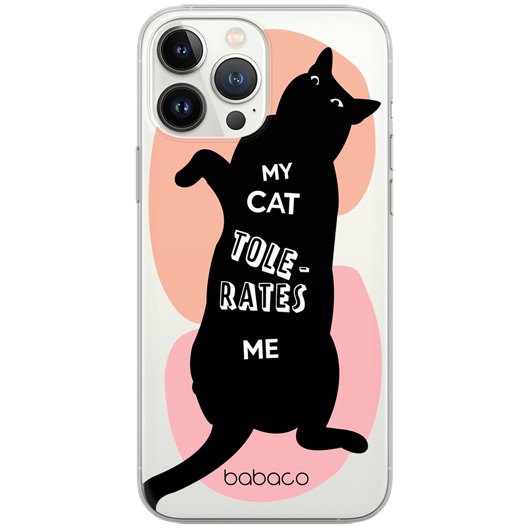 Etui dedykowane do IPHONE 11 PRO MAX wzór: Koty 003 My Cat Tolerates Me  oryginalne i oficjalnie licencjonowane - Babaco | Sklep EMPIK.COM