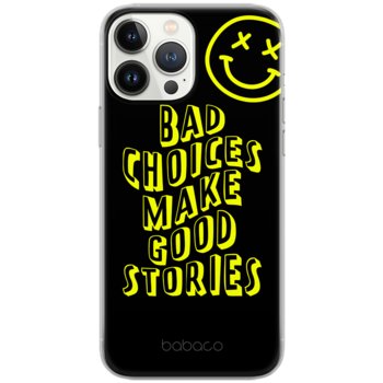 Etui dedykowane do Iphone 15 PLUS wzór:  Bad choices 002 oryginalne i oficjalnie licencjonowane - Babaco