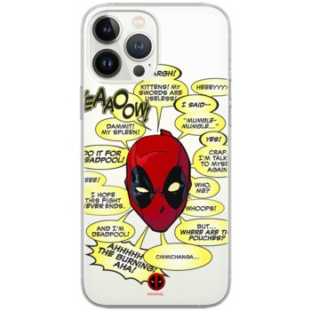 Etui dedykowane do Iphone 15 wzór:  Deadpool 008 oryginalne i oficjalnie licencjonowane - Marvel