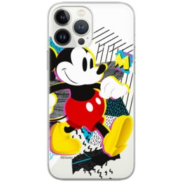 Etui Disney dedykowane do Huawei P20, wzór: Mickey 032 Etui częściowo przeźroczyste, oryginalne i oficjalnie licencjonowane-Zdjęcie-0
