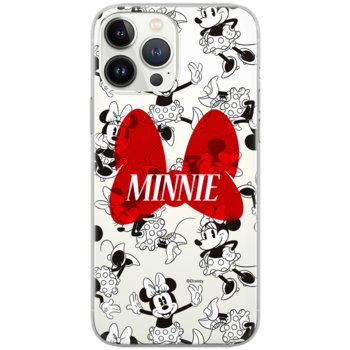 Etui Disney dedykowane do Huawei P40 lite E, wzór: Minnie 048 Etui częściowo przeźroczyste, oryginalne i oficjalnie licencjonowane - ERT Group