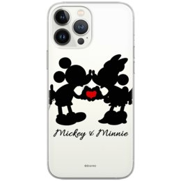 Etui Disney dedykowane do Huawei P40 PRO, wzór: Mickey i Minnie 003 Etui częściowo przeźroczyste, oryginalne i oficjalnie licencjonowane-Zdjęcie-0