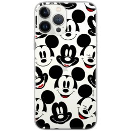 Etui Disney dedykowane do Huawei P40, wzór: Mickey 018 Etui częściowo przeźroczyste, oryginalne i oficjalnie licencjonowane-Zdjęcie-0