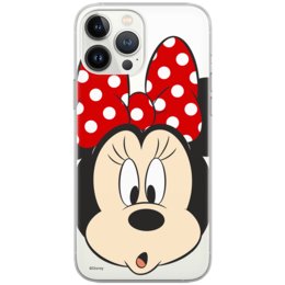 Etui Disney dedykowane do Iphone 12 / 12 PRO, wzór: Minnie 054 Etui częściowo przeźroczyste, oryginalne i oficjalnie licencjonowane-Zdjęcie-0