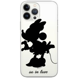 Etui Disney dedykowane do Iphone 12 Mini, wzór: Minnie 002 Etui częściowo przeźroczyste, oryginalne i oficjalnie licencjonowane-Zdjęcie-0