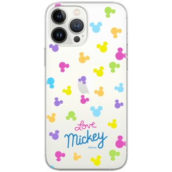Etui Disney dedykowane do Iphone 12 PRO MAX, wzór: Mickey 017 Etui częściowo przeźroczyste, oryginalne i oficjalnie licencjonowane - Disney